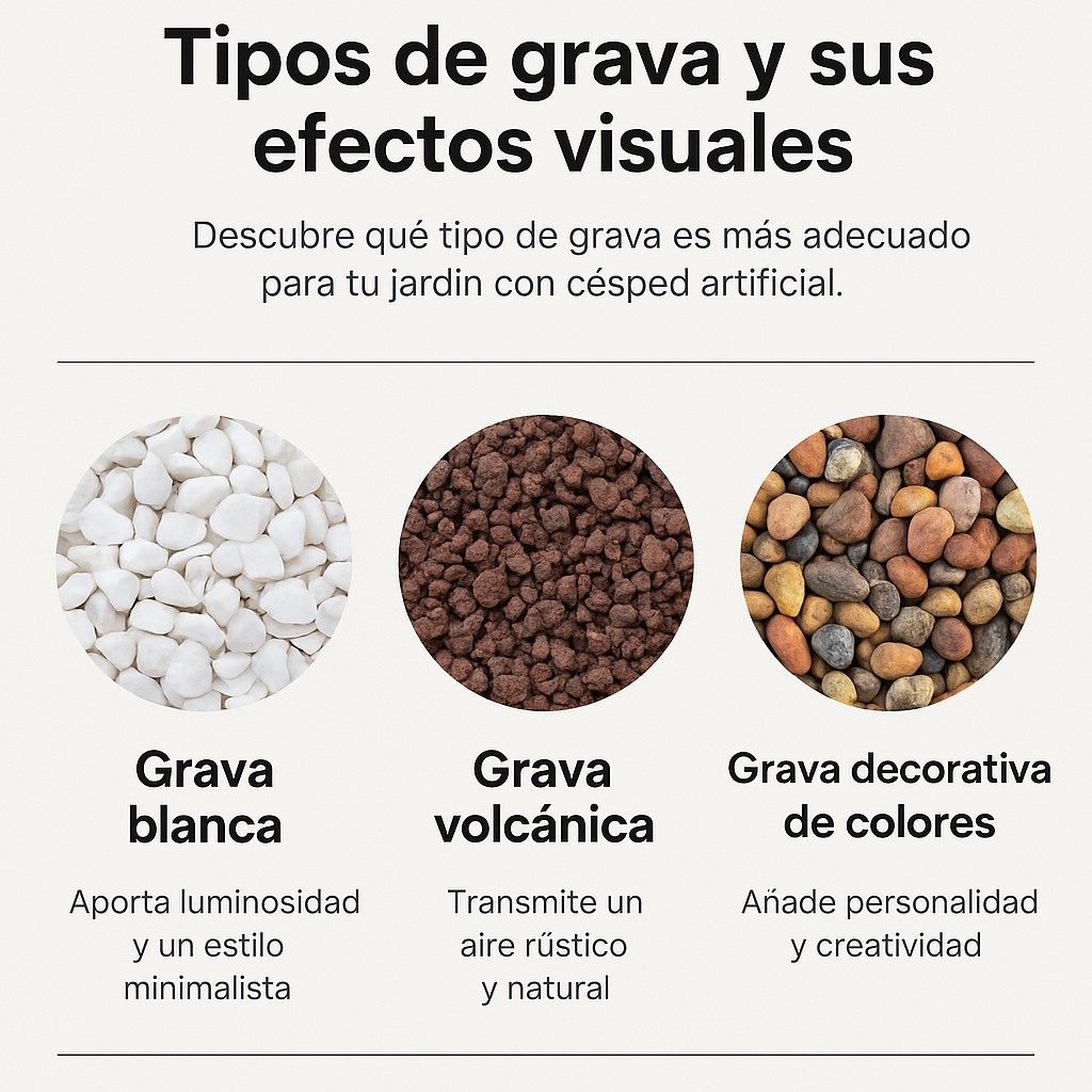 Tipos de gravas para jardín